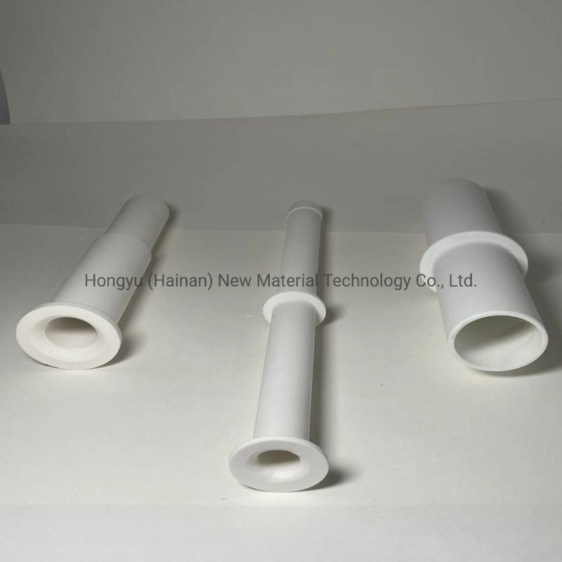 Super Premium Wear-Resistant Glazable Anti-Corrosion Machinable High Temperature Insulation Loop 95%99% Customized and Alumina Ceramic Special-Shap Tube