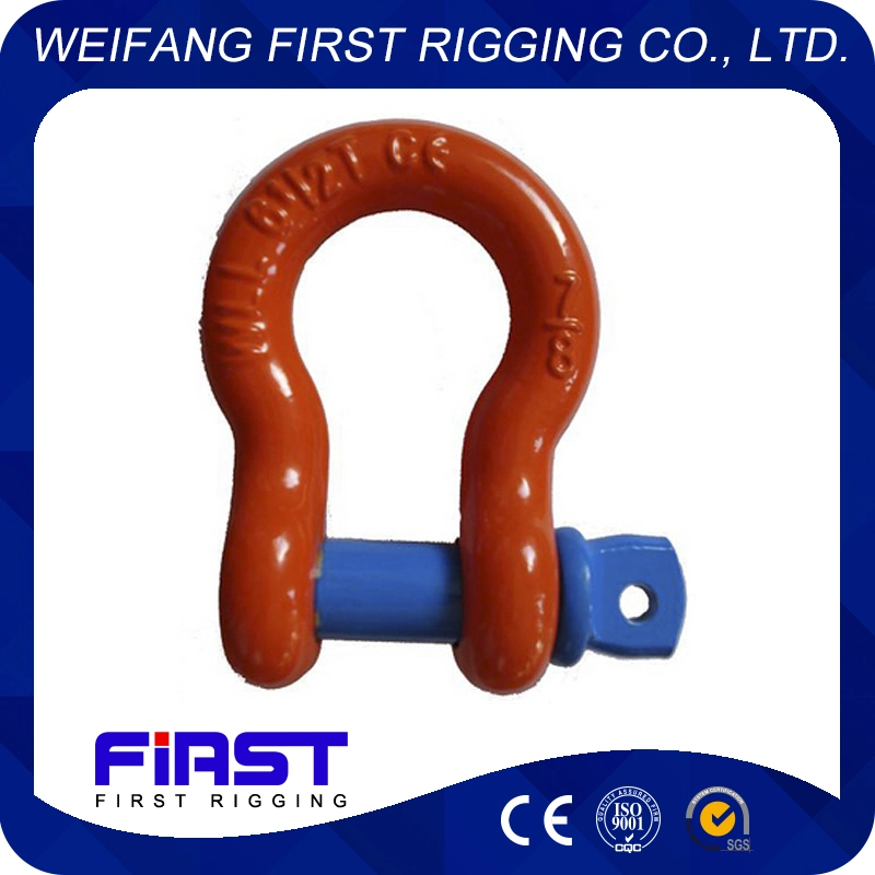 Marine Hardware Us Type Drop Forged G209 Safety Bow Shackle