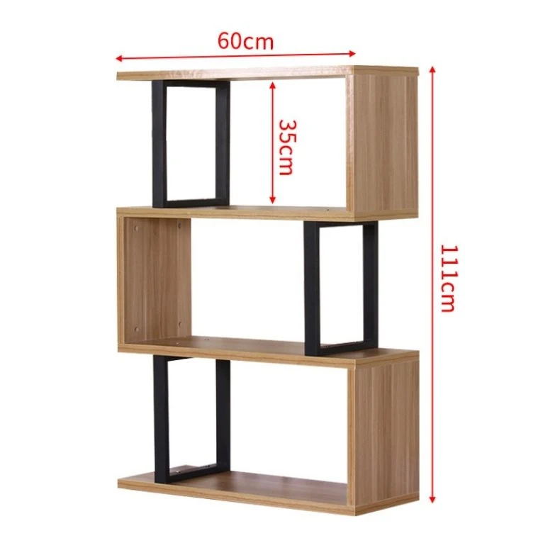 Shelf Display Shelves Cosmetic Cabinet Steel Wooden Store Gondola Shelving Boutique Convenience Iron Used in Supermarket Rack Book Shelf