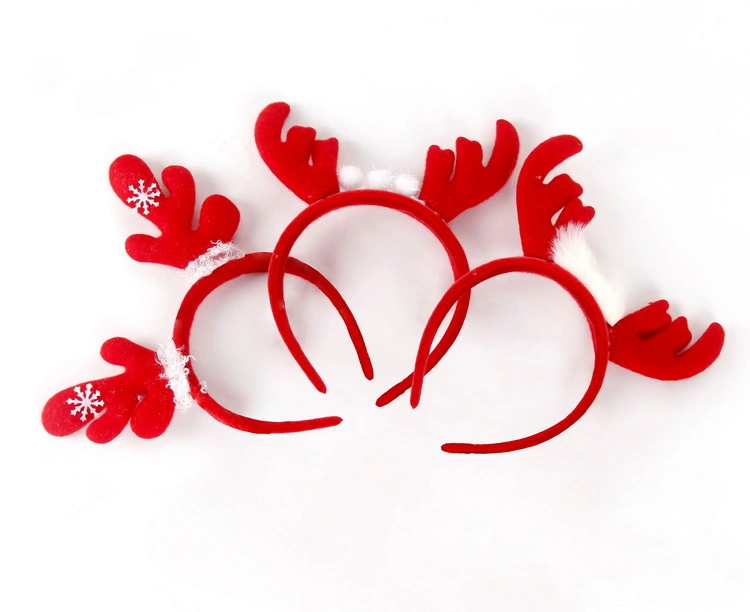 Christmas Decorations Christmas Pins Party Props Hair Bands