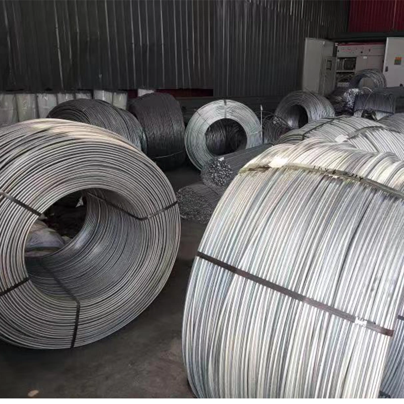 SAE 1006 1008 1010 1018 de 0,2 mm 0,3 mm 0,4 mm 0,5 mm 0,8 mm 1,0 mm 4,0 mm pesado el recubrimiento de zinc Gi el cable de alambre de acero galvanizado recubierto de zinc