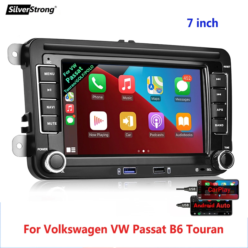 Android Auto RCD360 PRO Radio de voiture sans nom Carplay Nouvelle radio RCD330 Système Linux pour VW Golf 5 6 Jetta Mk5 Mk6 Tiguan Cc Polo Passat.