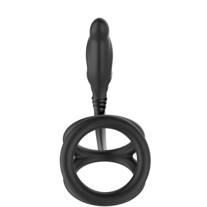 10 Fréquence de vibration Masseur de la prostate Jouets de sexe masculin de Massage de la prostate en silicone pénis Ring Bague Vibrante de commande à distance