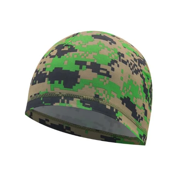 Camouflage Printing Cooling Cycling Beanie Cap Hat Custom Wicking Sport Skull Cap Bandana Hat