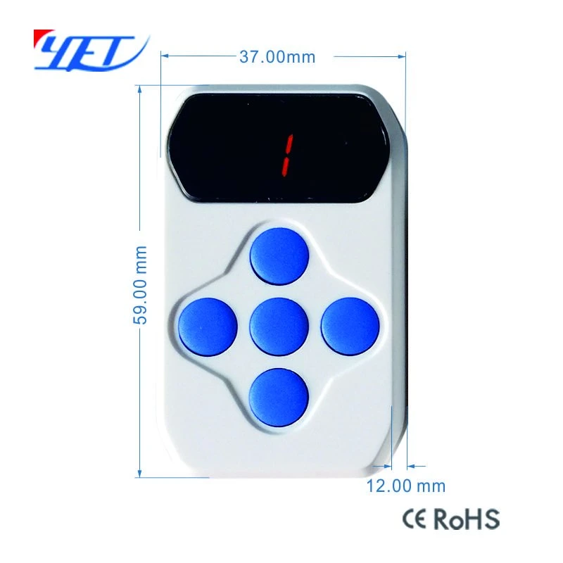 Noch 2127 Multi Frequency 300 - 868 MHz Rolling Code RF-Duplikator-Fernbedienung mit Digitalanzeige