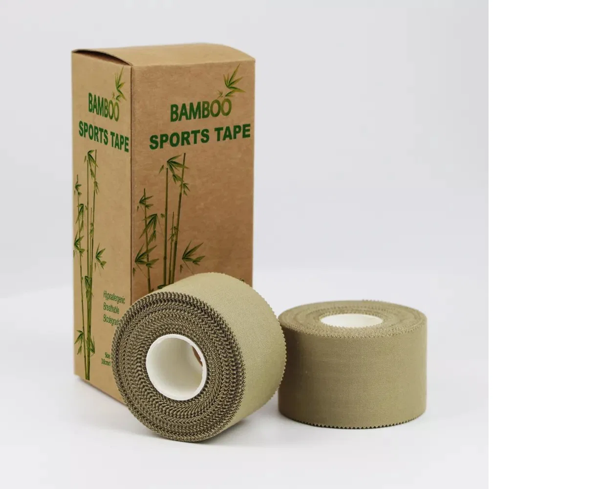 Nuevos Productos de fibra de bambú Biodegradable cinta Athletic Deportes