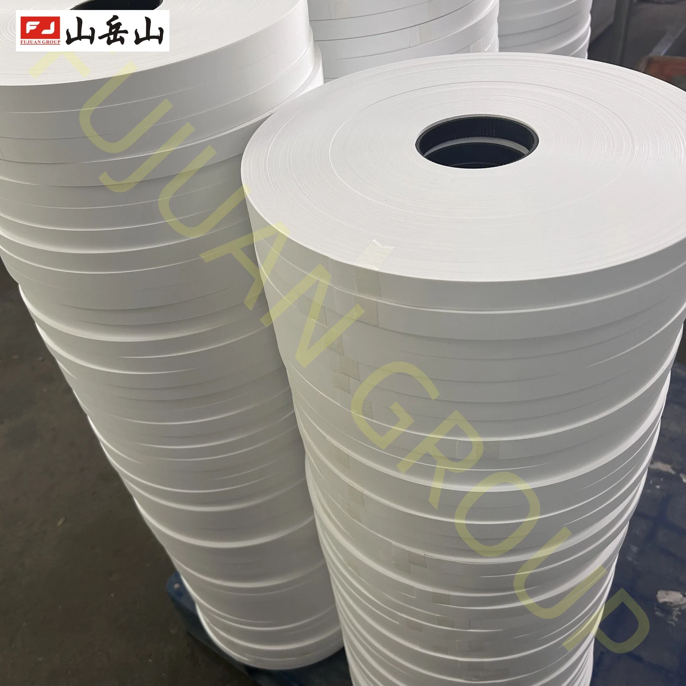 0.4mm Slitting Durable Quality Edge Banding White Color Abundant Supply PVC Furniture Accessories