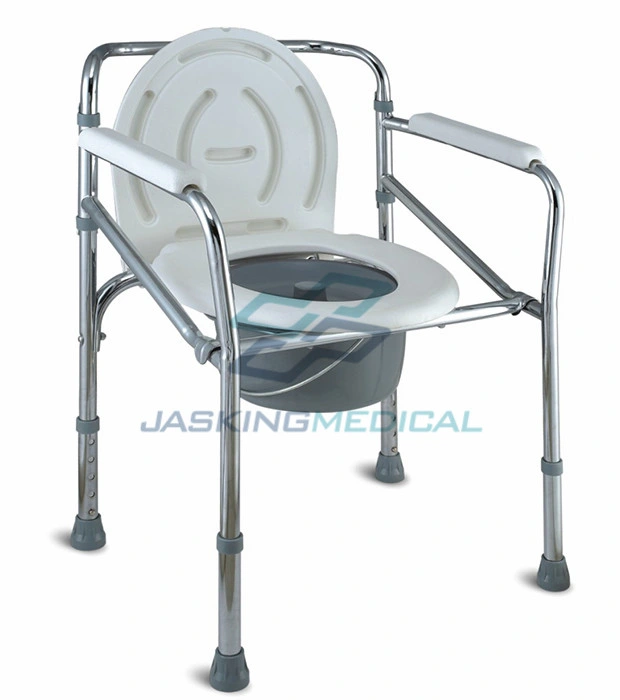 Altura ajustable Closestool de plástico con armazón de acero (JX-704)