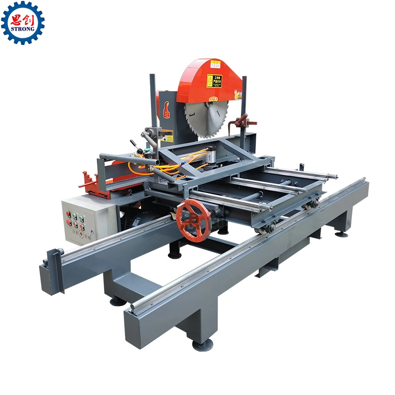 Precision Log Table Saw Round Wood Push Sliding Table Panel Saw