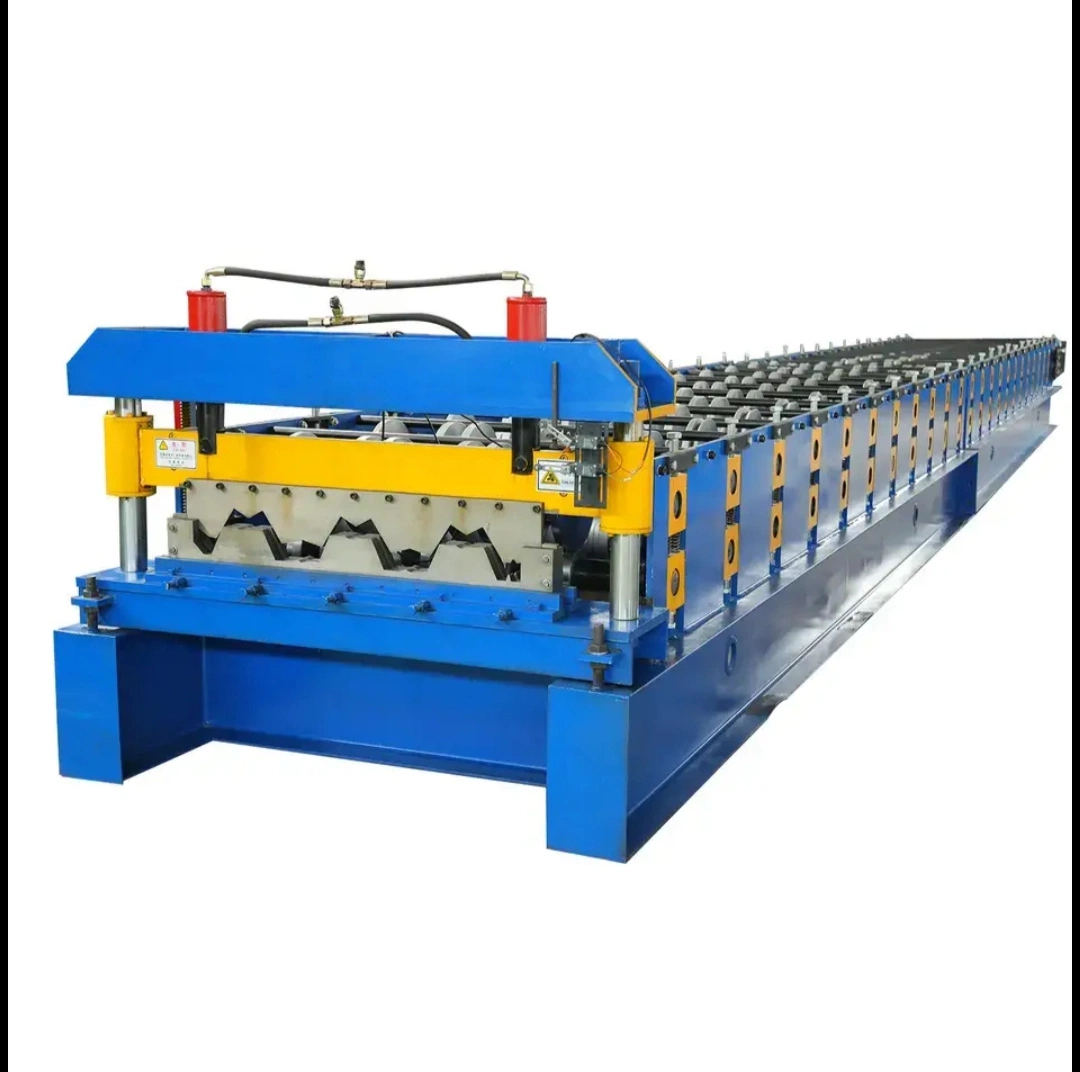 Long Service Floor Deck Profile Making Corrugated Roof Sheet Roll Forming Machine