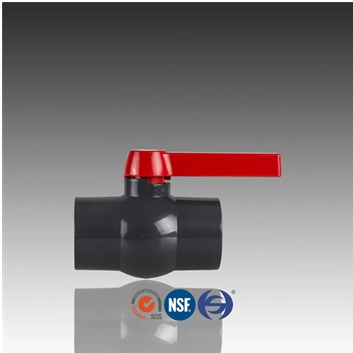 2inch 2-1/2inch ANSI Sch80 Plastic PVC Socket Ball Valve