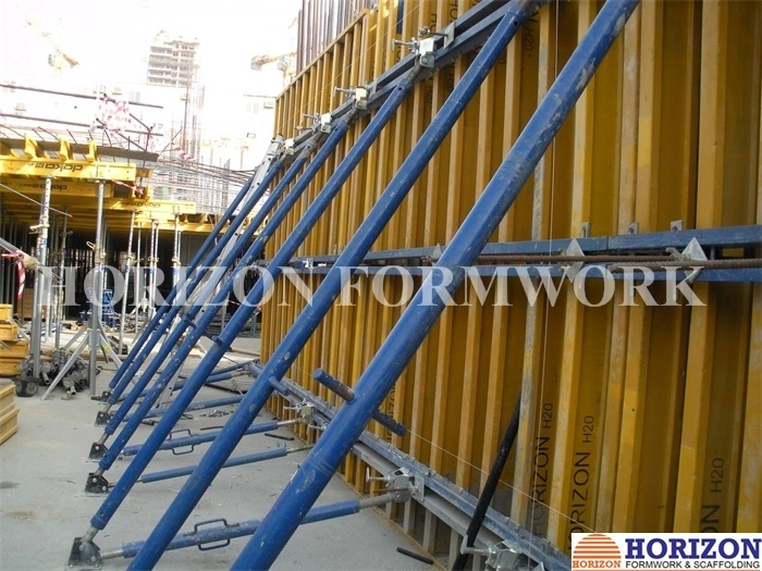 Adjustable Length Strut for Supporting Wall Formwork