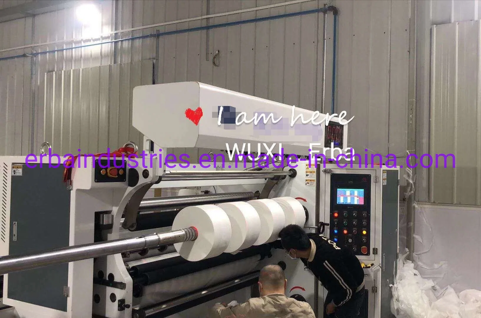 10 Years Above Non-Woven Meltblown Slitting Machine Factory