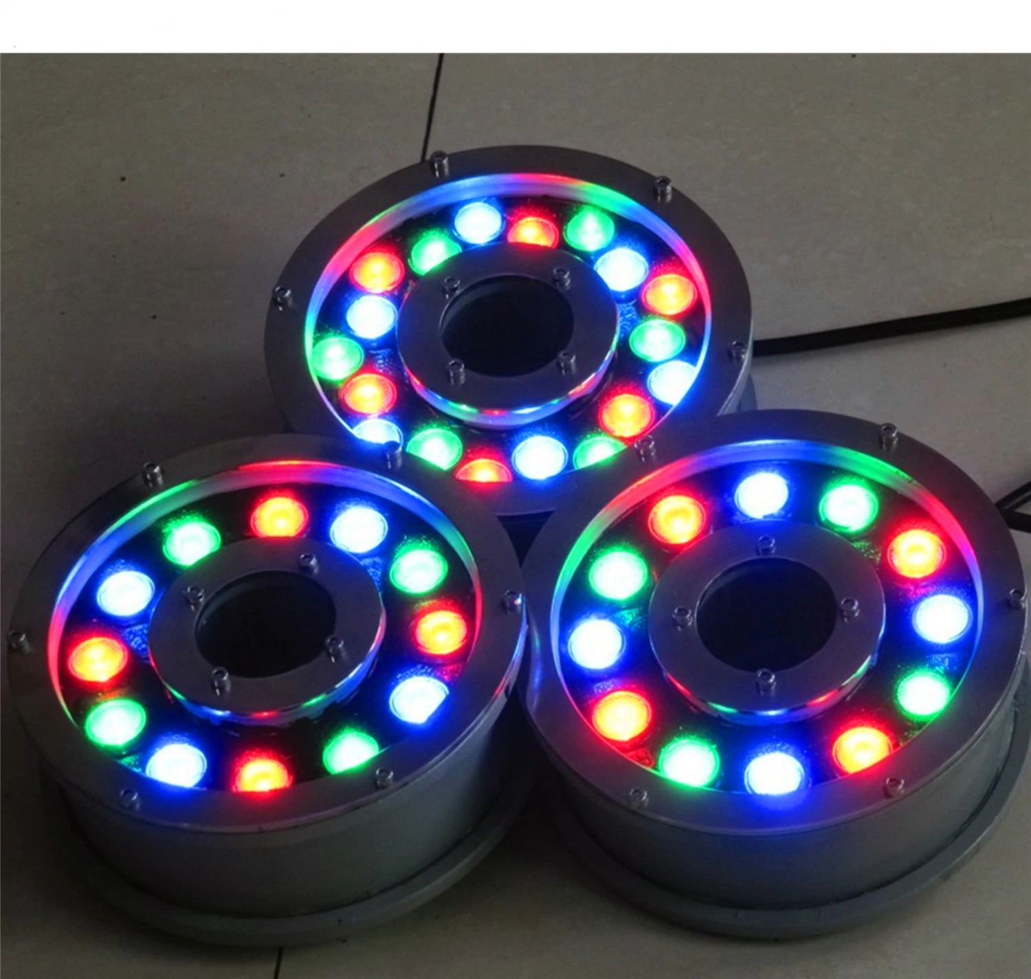 Yaye 18 Best Sell 9W/12W/18W/36W RGB/LED PAR56/ LED Unterwasserbeleuchtung/ 36W LED-Leuchtmittel für Wasserspiele/36W RGB LED-Poolbeleuchtung/LED-Schwimmlicht MIT IP68/AC/DC12/