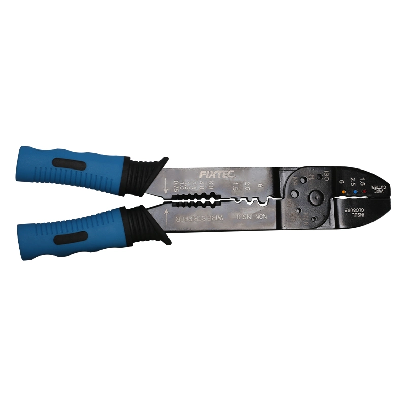 Fixtec Multifunctional Wire Stripper Hardware Set Tool Electrical Crimping Plier Wire Cutter