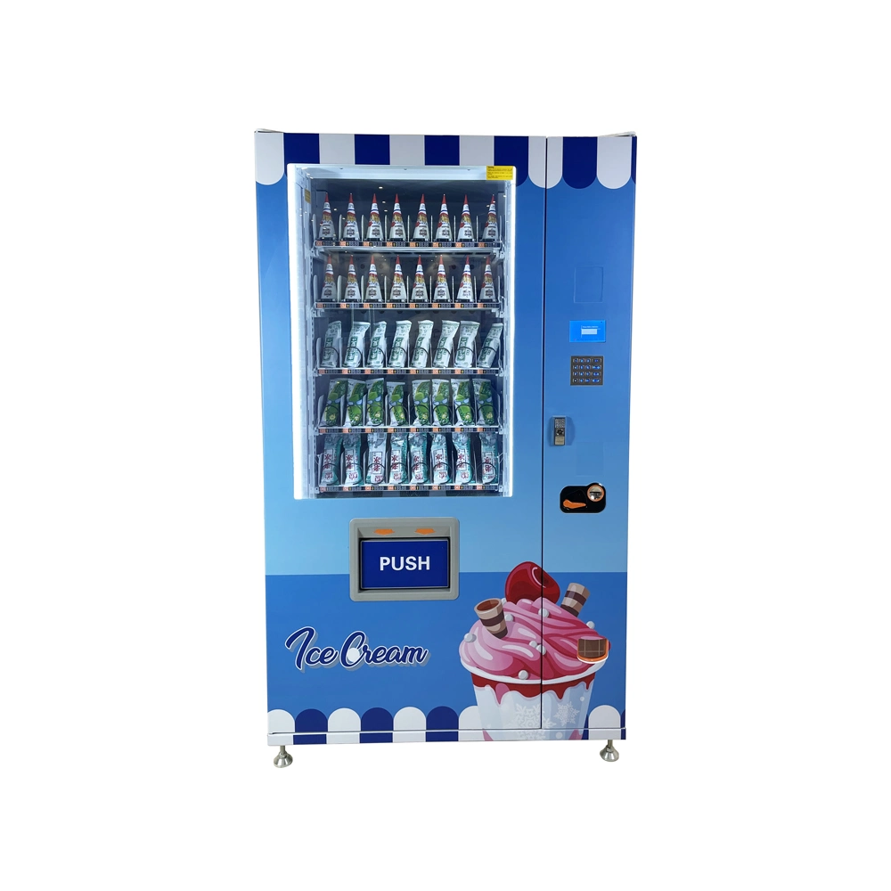 Low Price Freezer Ice Cream Vendor Vending Machine Manufacturer Company