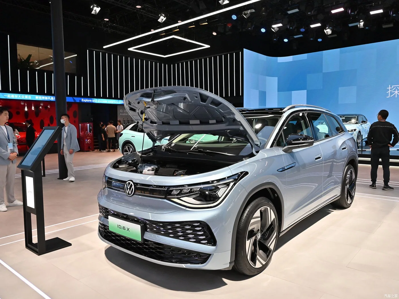 2024 Volkswagen ID. 6 Crozz - SUV eléctrico de lujo de gama alta, ecológico con largo alcance, interior espacioso, conectividad inteligente, seguridad avanzada, Alto rendimiento