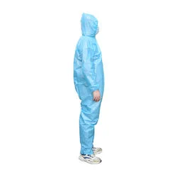 Customized Non Woven Level 2 3 Standard Healthcare Waterproof Coverall Disposal Gown Disposable Hospital Isolation Gown