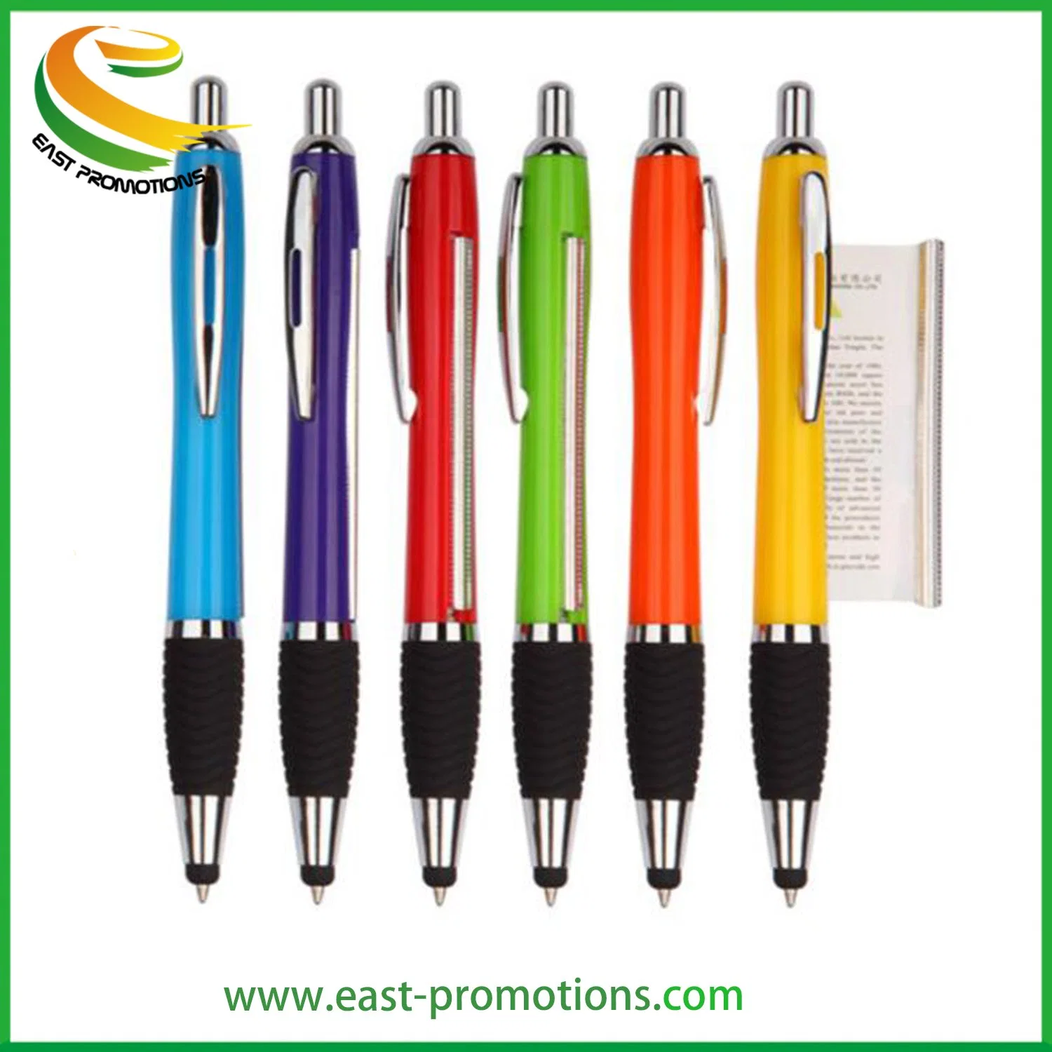 Custom Printing Advertising Touch Stylus Ball Pen Banner Pen for Office Supplies