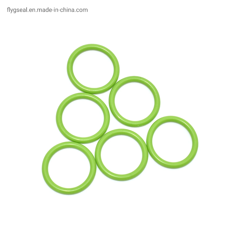 Factory Rubber Seal Customized Size Colored Green EPDM O Ring