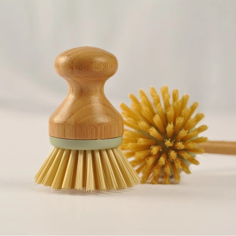 Eco-Friendly Natural Bamboo Sustainable Pot Dish Brush Scrub Brush