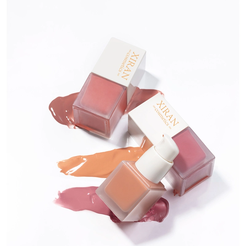 El matiz cosméticos personalizados Blush colorete líquido de larga duración