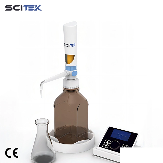 Scitek Electronic Pipette 0.5-1000 microliter Single-Channel Laboratory Pipette