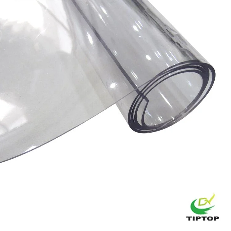 Tiptop-6 High Quality Transparent Soft Super Clear PVC Film for Decoration