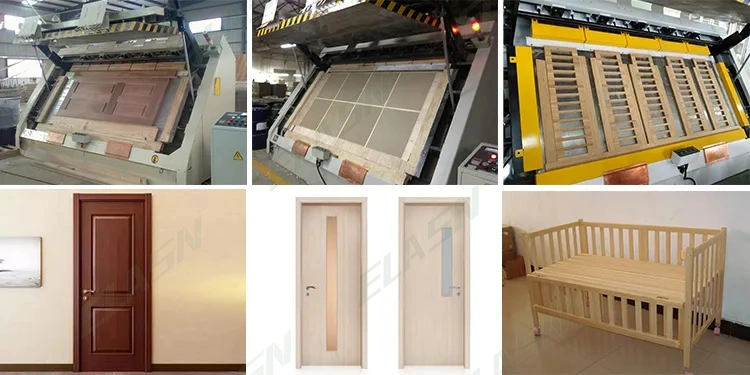 Woodworking Kitchen Wood Cabinet Assembly Composer Window and Door Frame Clamp Carrier Frame Making Machine for Sale