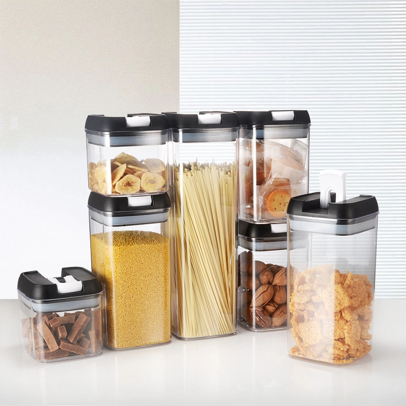 7-Piece Set Airtight Jars (BPA free)