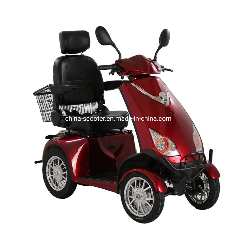 Motor de 500 W discapacitados en las cuatro ruedas Scooter de movilidad eléctrica (ES-028)