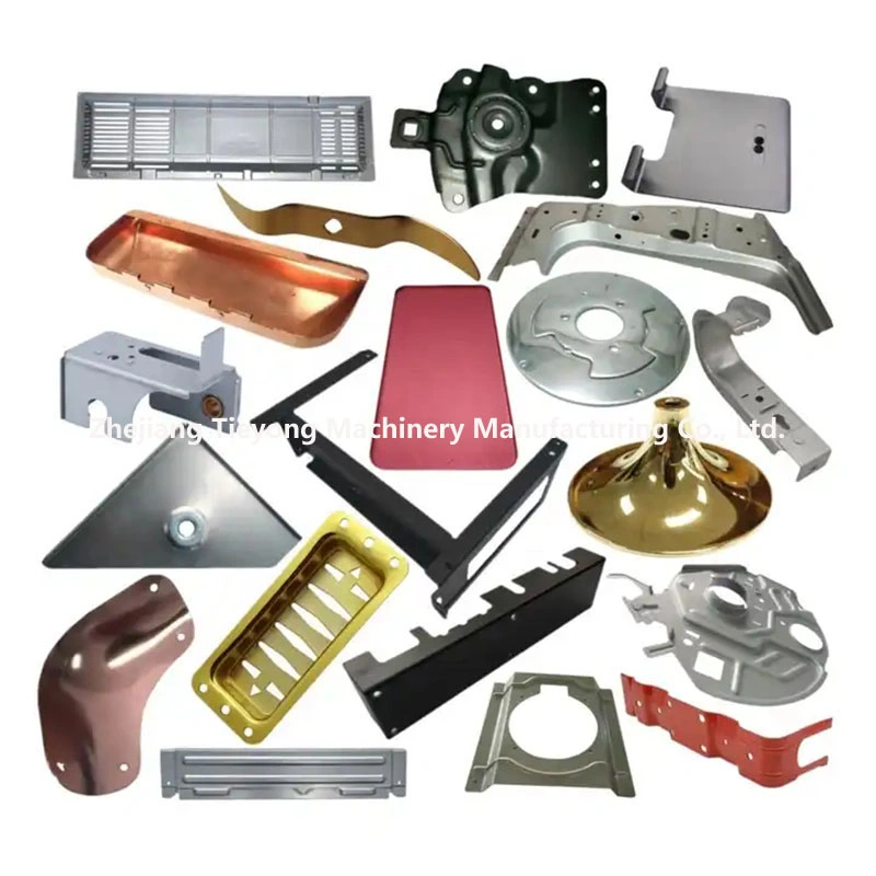 Aluminium Auto Parts Sheet Fabrication Stamping Metal Stamp Parts Product