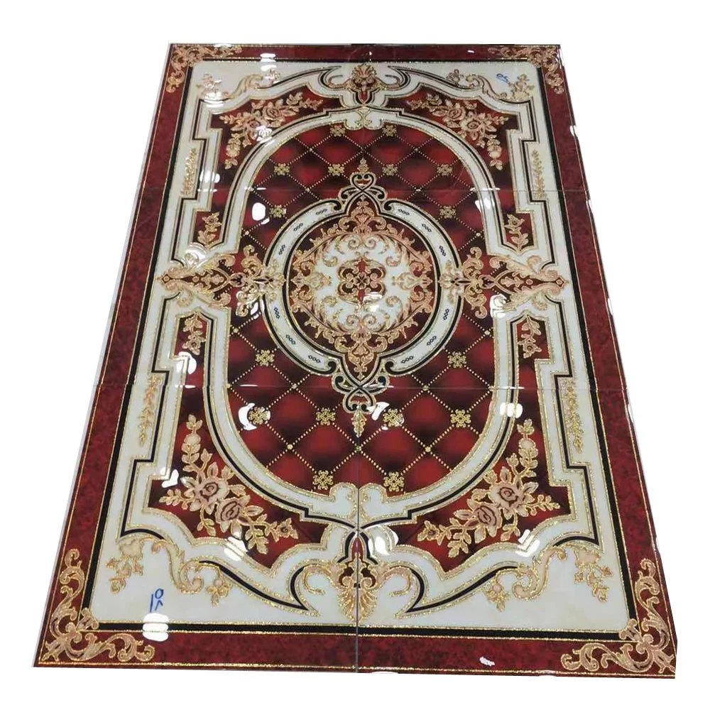 1200X1800mm Glazed Polished Crystal Carpet Puzzle Tile Ceramic Floor Tiles for Interior Decoration