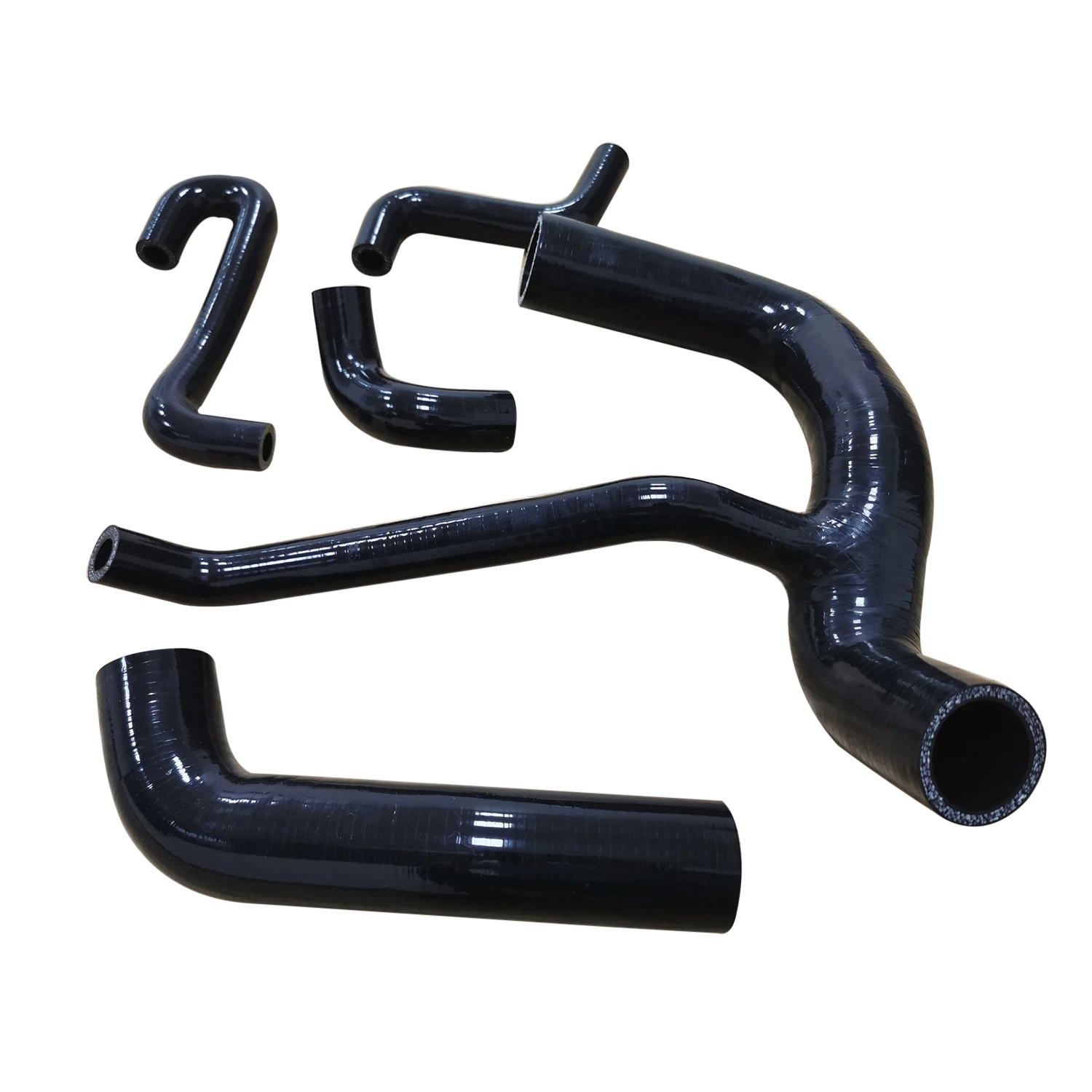 KIT DE TUYAU de radiateur EN silicone 5 PIÈCES pour Land Rover Discovery 200 TDI 1989-94