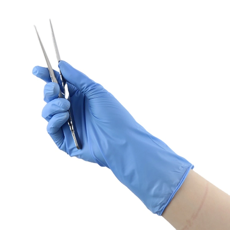 Disposable Nitrile Vinyl Synthetic Gloves FDA SGS Certified Industrial Grade Without Powder