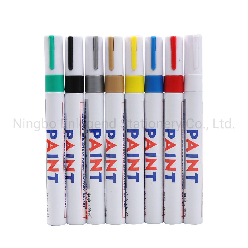 White Color Acrylic Paint Repair Marker Permanent for Tyres