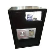 Semi-Automatic Portable Metal Cash Box Deposit Safe Box