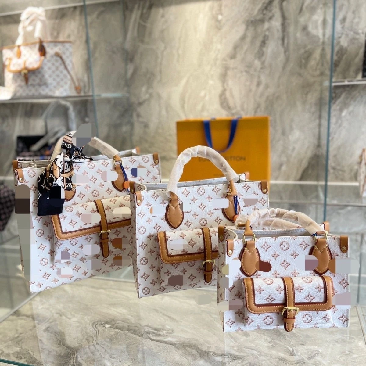 Wholesale 2024 New Designer Luxury Fashion Bag Replica Leather Woman Handbag