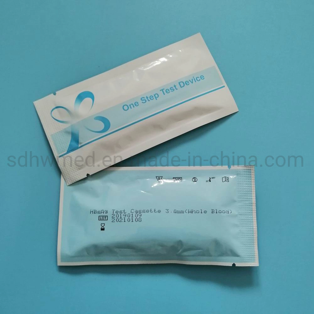 CE Approval Hepatitis B Test Kits Hbsag Rapid Test Strip