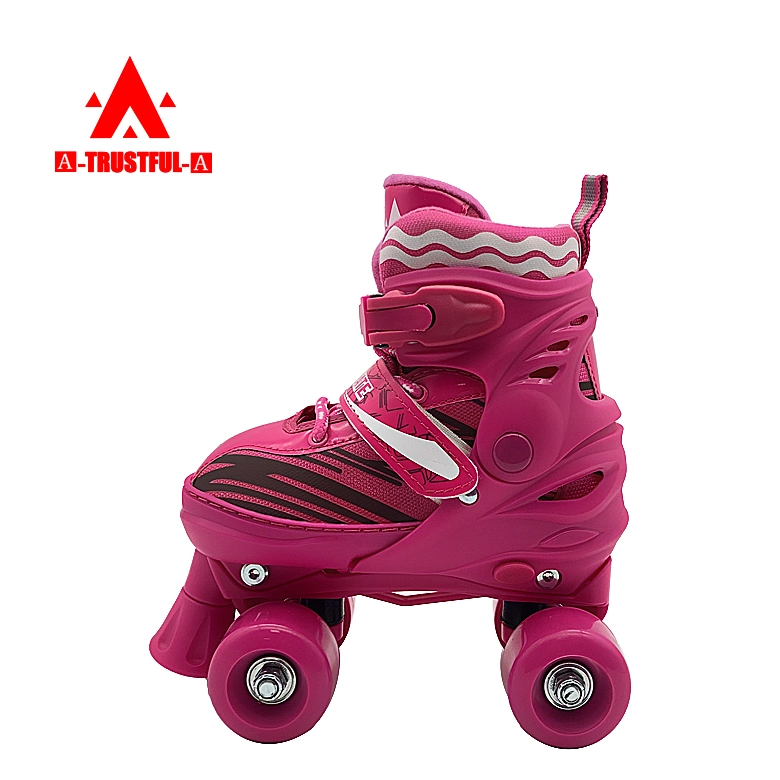 Hot Selling Children PVC Outsole and 54*24mm Patines 4 Ruedas Skate Shoes for Kids