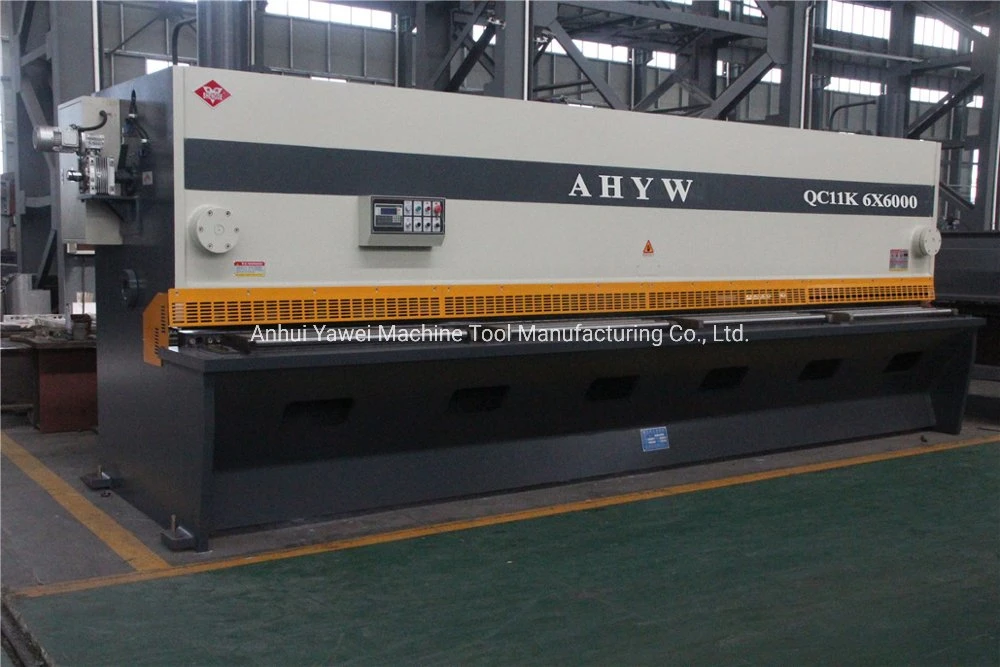 Ywgs 6X6000 Stainless Steel Sheet Cutting Machine with Dac360