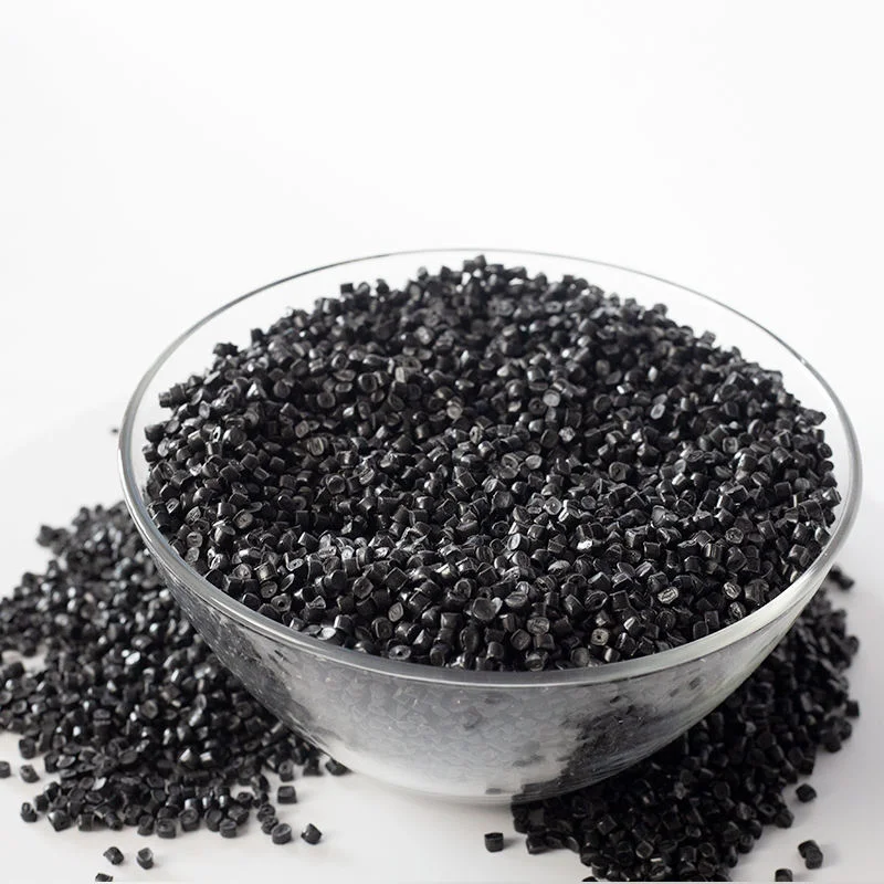 Pipe Grade HDPE PE100 Resin Virgin/Recycled Black Color HDPE Granules for Gas Transportation