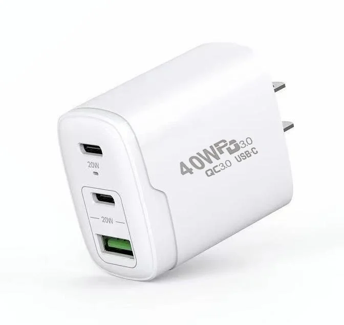 a+C +C 40W Universal Mobile Phone Charger