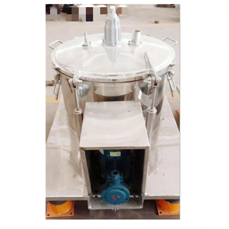 Basket Oil Alcohol Extraction 304 Stainless Steel Centrifuge Machine Factory Price