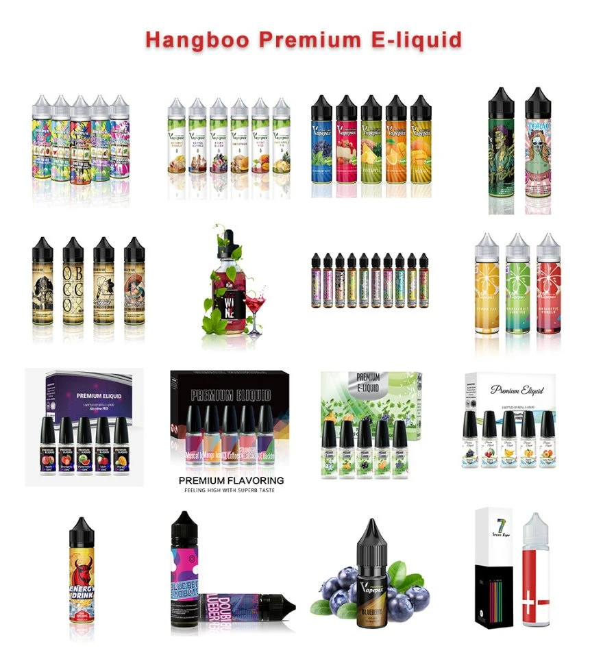 GMP Certified Manufacturer Tpd Ejuice Vaper Smoke Oil Flavors for E Cig