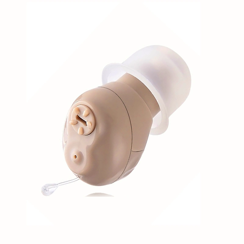 Wholesale Mini In Ear Analog Hearing Aid Pocket Digital Sound Amplificateur de voix système de surveillance assistance auditive ITC CIC OTC Hearing AIDS zinc Air Battery Products