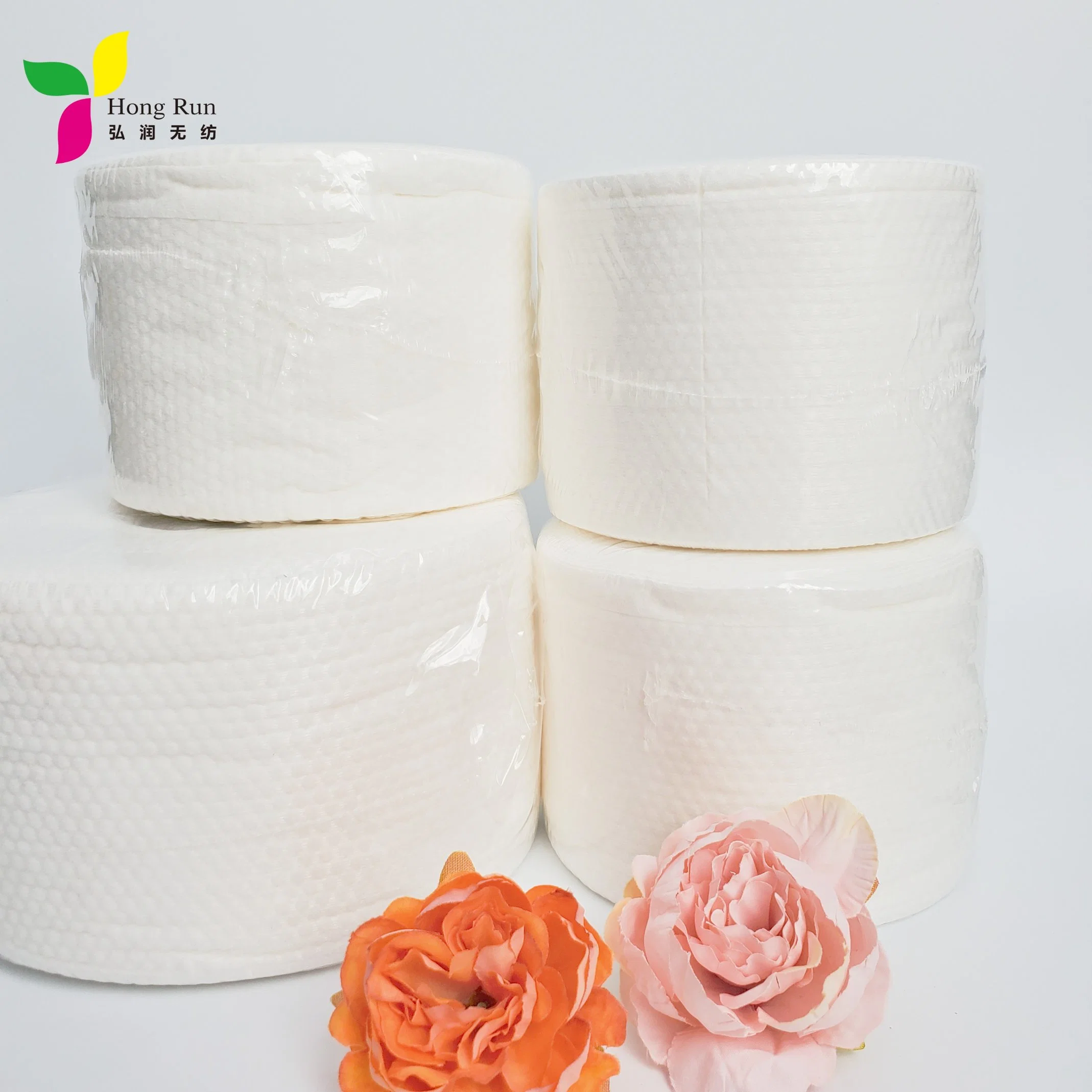 50PCS/Roll Disposable Face Washing Paper Towel Cotton Facial Care Tissue