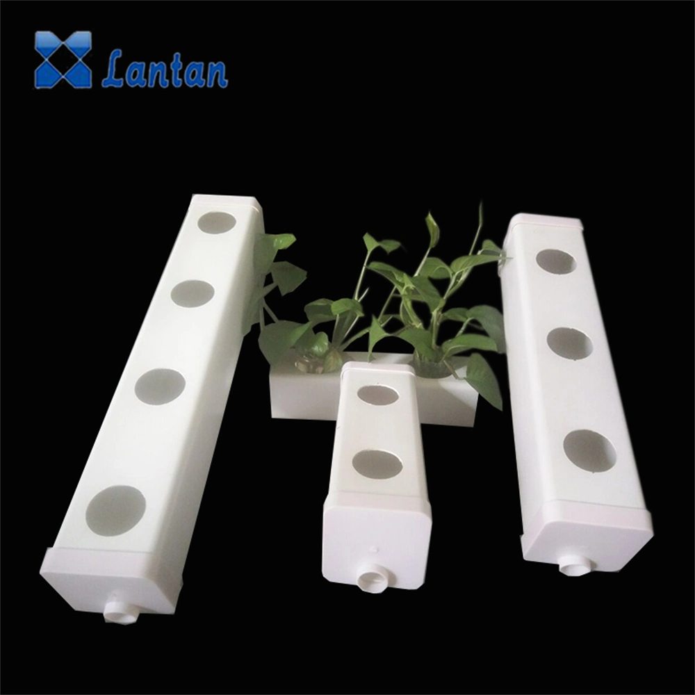 Produits en plastique Hydroponics NFT Gaitter Grow System tuyau en PVC pour Croissance