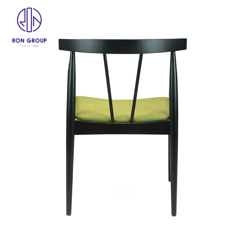 Nueva silla China comedor silla sólida silla trasera té Presidente