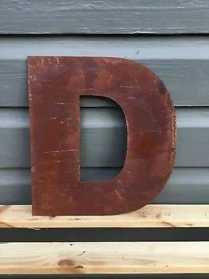 Custom Rustic Sign Rusted Metal Yard Art Garden Art Gift Present